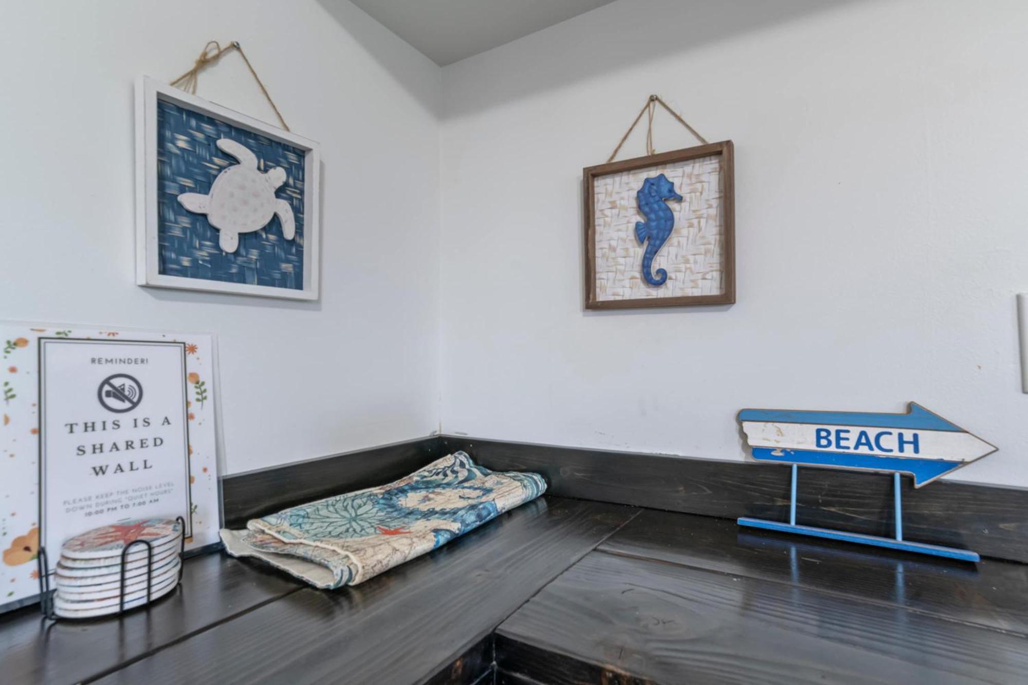 Arcade Nook & New Sea Turtle Mural- 3Br Atlantic City Luaran gambar